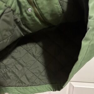 Alpine Design Women's Quilted Lined Chore Coat Canvas Olive Green NWT Size S